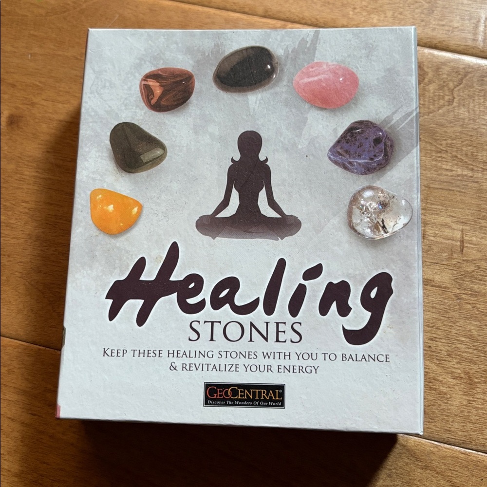 GeoCentral | Box of Healing Stones | Comes W Carry Bag | Holistic Vibes Belief